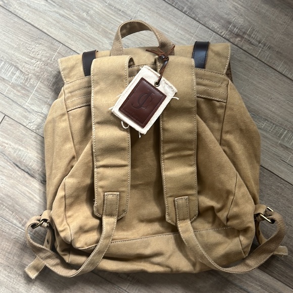 James Campbell cotton leather backpack - Picture 5 of 11